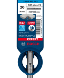 Bosch Expert SDS Plus-7X 20 mm x 200 mm x 265 mm