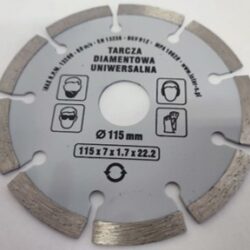 DISCO DIAMANTADO UNIV SEGMENT 115MM